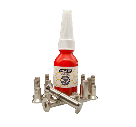 Helo Screws Kit with fixing bottle