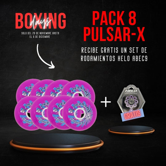 Konixx Pulsar-X Oferta Pack 8 Ruedas