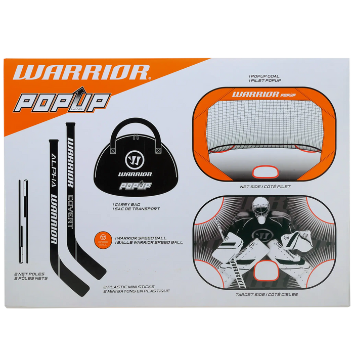 Juego Hockey Mini Pop Up Net Warrior Kit